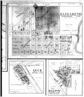 Battle Lake, Leafside, Elizabeth, Luce, Dalton - Right, Otter Tail County 1912